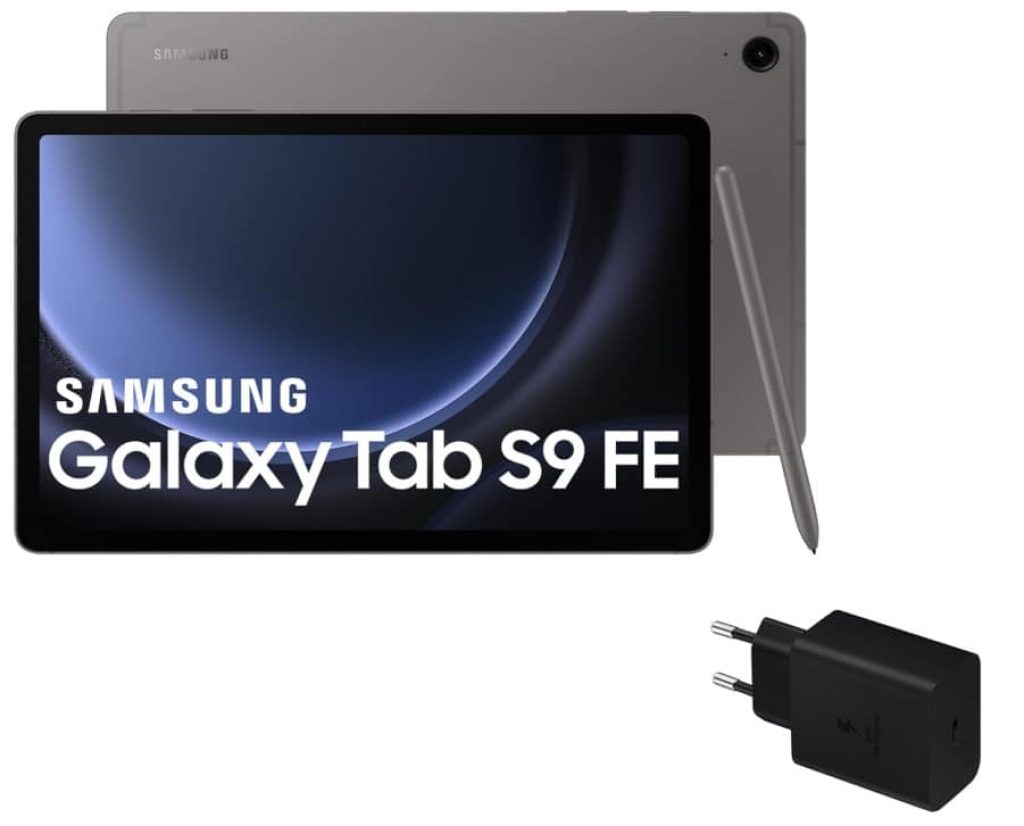 Samsung Galaxy Tab S9 FE - Tablet + Cargador, 128 GB, Wifi, S Pen incluido