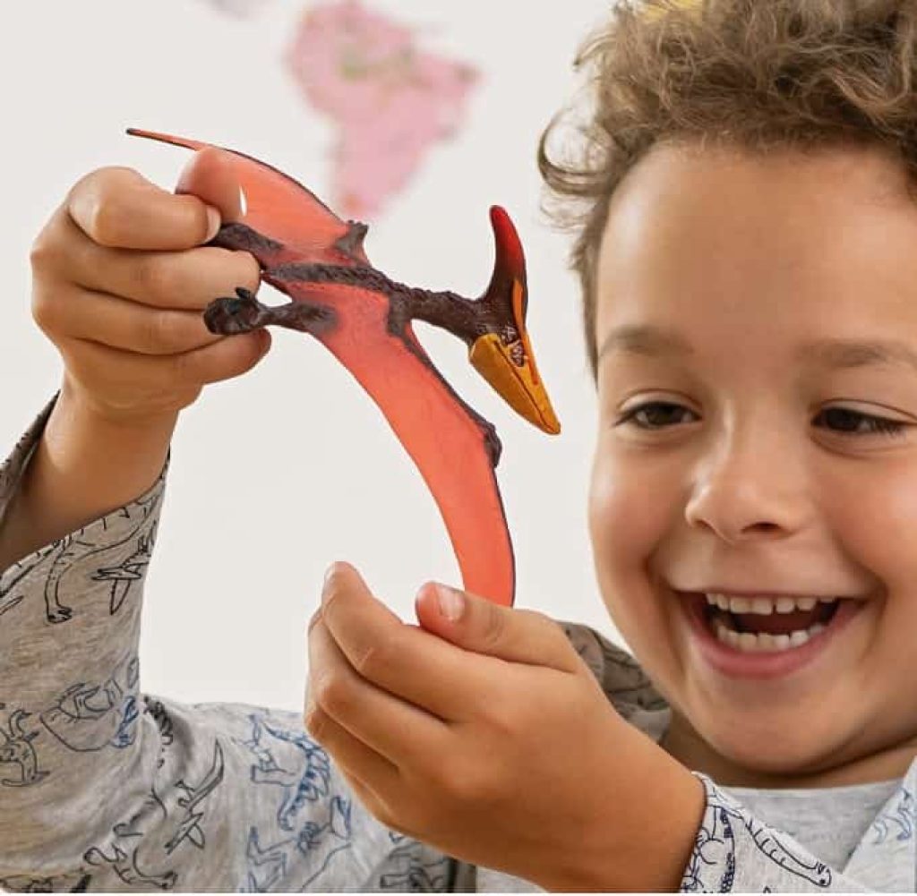 Schleich- Pteranodon Figura, Multicolor, 14.9 x 23.2 x 6.4 cm (15008) - Figura de dinosaurio