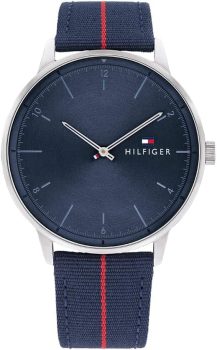 Tommy Hilfiger Reloj Analógico de Cuarzo para Hombre con Correa en Nailon Azul Marino - 1791844