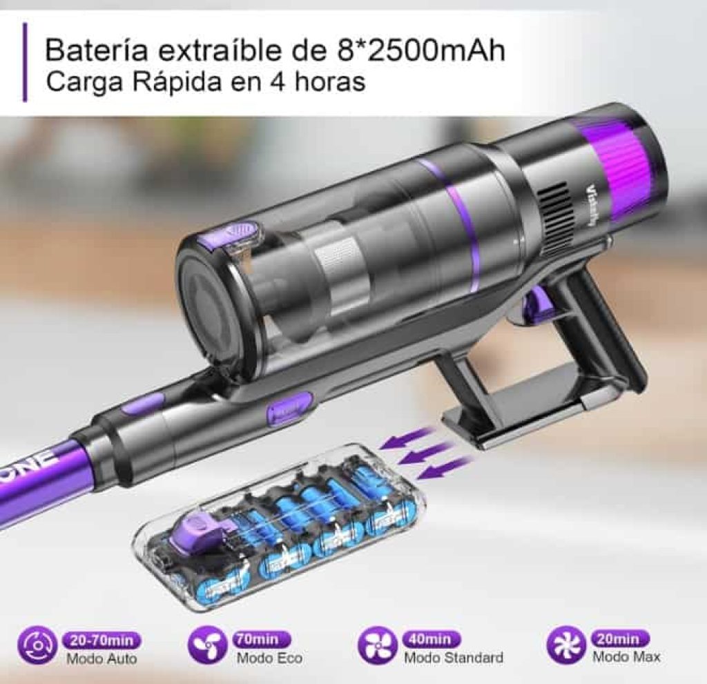 Vistefly V15s MAX Aspiradora sin Cable