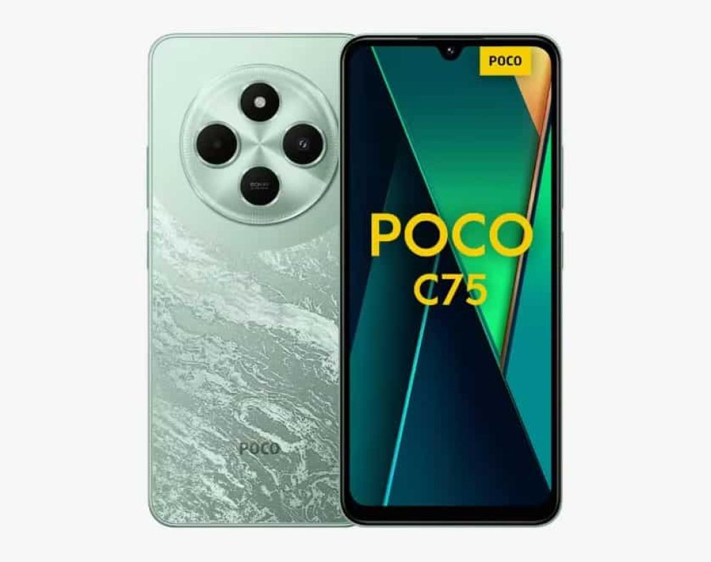 Xiaomi Poco C75 - Smartphone de 128GB/256GB, Pantalla 6.88” 120Hz, cámara Dual de 50MP IA, 5160 mAh, NFC