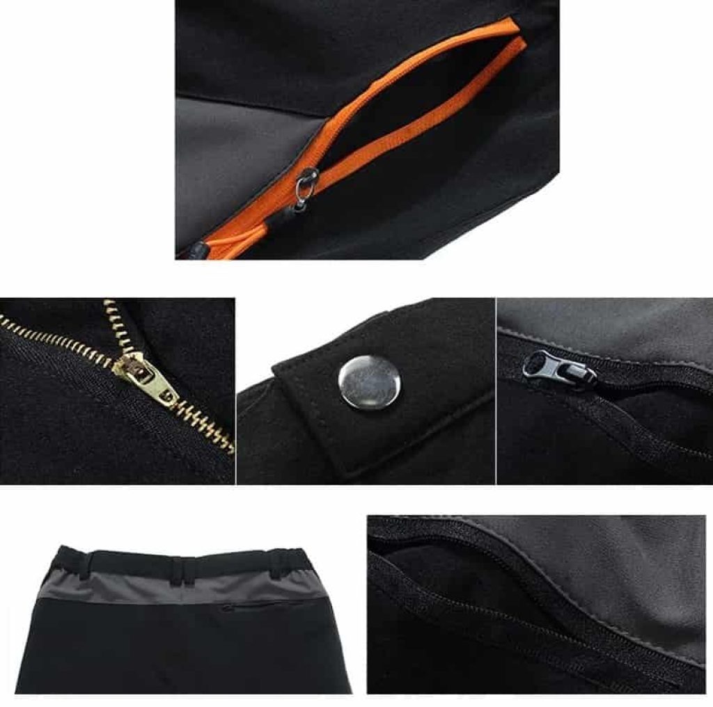 Pantalones para senderismo y acampada para hombre, pantalones Anti-UV - TRVLWEGO