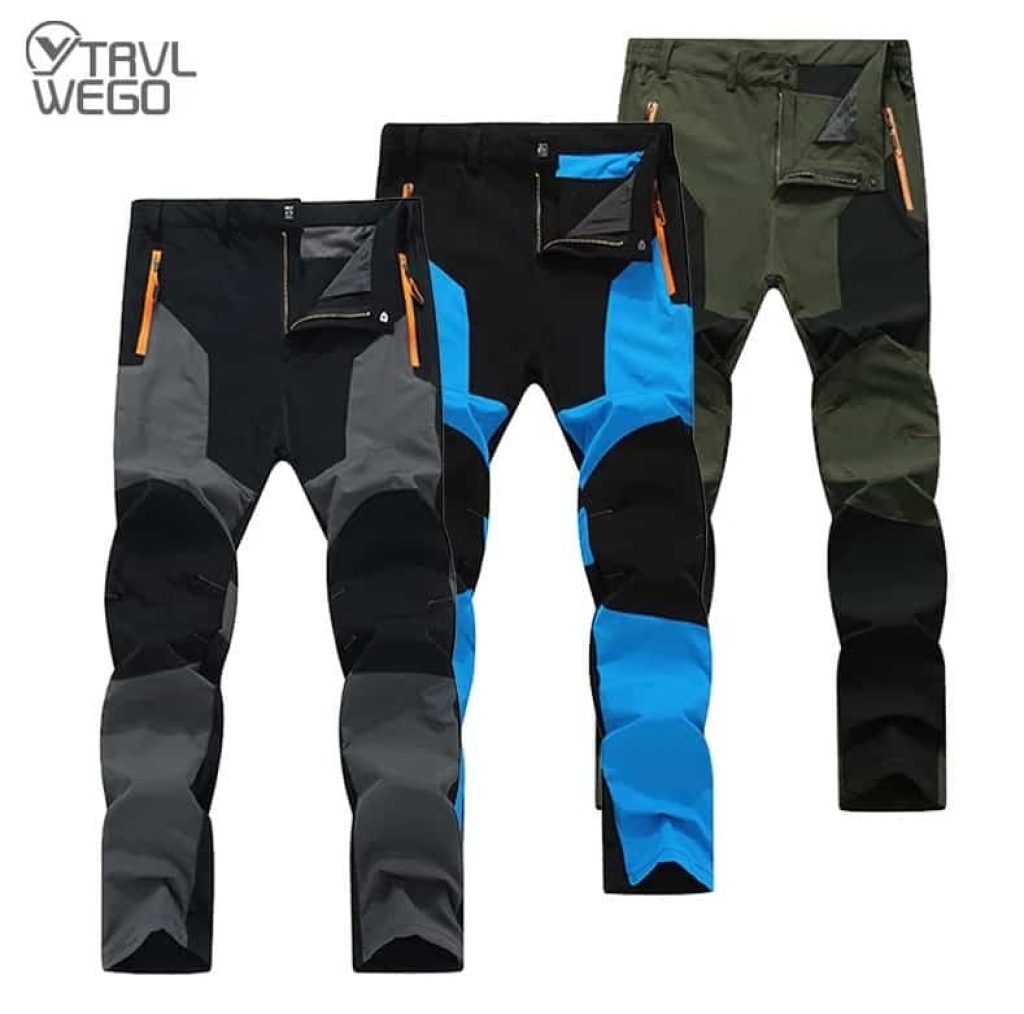 pantalones para senderismo y acampada para hombre, pantalones Anti-UV de secado rápido resistentes al desgaste, pantalones elásticos impermeables 5XL para escalar y senderismo, pantalones de verano