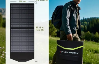 Panel solar plegable ALLPOWERS 100 W (SP027): potencia en tus manos