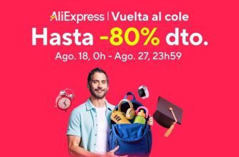 cupones aliexpress vuelta al cole