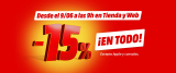-15% en todo Mediamarkt excepto Apple y Consolas