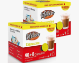 2 Cajas de Cappuccino Dolce gusto compatible marca Kfetea 96 cápsulas, Formato Super Ahorro