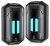 2 Pack Calentador de Manos Recargable OUTJUT 6000mAh Calienta Manos Calienta Manos Electrico Portátil 3 Modos de Calor