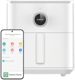 Xiaomi Smart Air Fryer 6.5L – Freidora de aire 6.5L, 1800W, +100 recetas, pantalla OLED, 40°C-220°C °