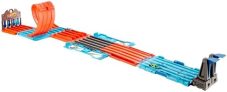 Hot Wheels Pista de Coches de Juguete Carreras 5 carriles configurable (Mattel GKT87)