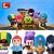 Muñecos de peluche de Brawl Stars para niños, figuras de personajes de juego, Spike, Shelly, Clot, Leon, Poco, regalo de cumpleaños