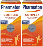 Pharmaton Complex – Multivitamínico con Ginseng G115 – 200 Comprimidos – Energía Física y Mental – Vitaminas para el cansancio