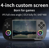 ANBERNIC-consola de juegos portátil Retro RG40XX H, 64 bits, de 4 pulgadas pantalla IPS, Linux 5G, WIFI, Bluetooth, salida de HDMI-TV, reproductor de videojuegos