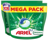 ARIEL PODS Todo en 1 Detergente Lavadora Liquido en Capsulas/Pastillas, 108 Lavados, Original