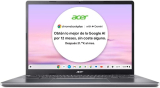 Acer Chromebook Plus 514 CB514-3H – Ordenador Portátil con Google IA 14″ WUXGA IPS (AMD Ryzen 3 7320C, 8GB RAM, 128GB SSD, AMD Radeon Graphics, ChromeOS)