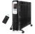Aigostar Radiador de Aceite Portátil de 13 Elementos, Silencioso, 2500W, Recomendado para Estancias de 25 m2, Oil Monster