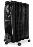 Aigostar Radiador de Aceite de 11 Elementos, 2300 W, Silencioso, Calentamiento rápido, 3 Ajustes y Control  de Temperatura, 24 m2, Tummie