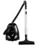 Amazon Basics – Potente aspirador con bolsa, para suelos duros y alfombras, filtro HEPA, compacto y ligero, 700 W, 1,5 l (UE), Negro