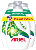 Ariel Detergente Lavadora Liquido 176 Lavados (4×36 + 8), Original