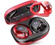 Auriculares Inalámbricos Deportivos, Auriculares Bluetooth 5.4, 75H, Cascos Inalambricos Bluetooth HiFi Estéreo, Cancelacion Ruido ENC, Auriculares Running, IP7 Impermeable