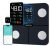 Báscula Grasa Corporal – Healthkeep – Báscula de Baño, Básculas Inteligentes Digitales, Función de Frecuencia Cardíaca,15 Datos Corporales