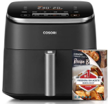COSORI Freidora de Aire Turbo Blaze™ 6L, Air Fryer 46% Más Rápida, Freidora sin Aceite 9 en 1, 117 Recetas
