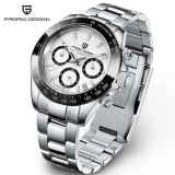 PAGANI DESIGN – Reloj de Pulsera de cuarzo Seiko VK63 de hombre con cronógrafo y muy barato