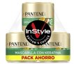 Pantene Pro-V Suave Y Liso Mascarilla Protectora De Keratina 3X300ml Para Pelo Encrespado Y Seco