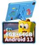 Blackview Tab 30 Kids Tablet Niños 10 Pulgadas WiFi 6, Android 13 6 GB + 64 GB/TF 2TO Control Parental,  L1/8MP+5MP/5100mAh, Tableta Educativa para Niño