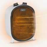 Calefactor Eléctrico de Bajo Consumo 2000 W – MIDEA, Calefactor baño con Función Aire Frío y 2 Niveles de Potencia
