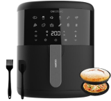 Cecotec Freidora sin Aceite 6 L de Aire Caliente con Accesorios Cecofry Bombastik 6000 Full, 1700 W, Tecnología PerfectCook, Táctil, 12 Modos