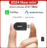 XUDA-adaptador inalámbrico automático para coche, Mini caja inteligente, Plug And Play, conexión rápida, WiFi, Universal, Android, Nissan