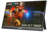 ARZOPA Z1FC – Monitor Portátil 16 pulgadas, con Kickstand, 100% sRGB 1920×1080P FHD HDR 144HZ Gaming Monitor