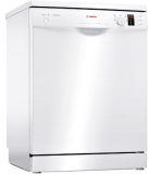 Bosch – Lavavajillas Libre Instalación, 60 cm, Motor EcoSilence, Programación Diferida, Blanco, SMS25AW05E