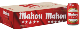 Mahou 5 Estrellas, Pack de 28 Latas x 33 cl, Cerveza Especial Dorada Lager Con Sabor 5 Estrellas, 5.5% Volumen de Alcohol