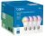 TP-Link Tapo L530E 4-Pack – Bombilla LED inteligente Wi-Fi, multicolor, regulable, E27, 8.7 W 806 lm, compatible con Alexa y Google Home