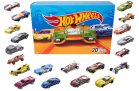 Hot Wheels – Pack De 20 coches de juguetes, modelos surtidos, escala 1:65 con detalles realistas (Mattel DXY59)