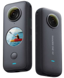 Insta360 One X2 – 5.7K Cámara de 360 Grados con estabilización, IPX8, Efecto Selfie Stick Invisible