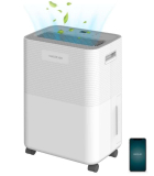 Cecotec Deshumidificador BigDry 8000 Expert Connected. 16 L/día, Depósito Extraíble 2L, Control por Wifi, 30m2