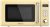 Cecotec Microondas Digital con Grill de 20 L Proclean 5110 Retro Yellow. 700 W en 5 Niveles – Microondas vintage
