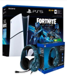 Consola PS5 Chassis D Digital Pack Fortnite Cobalt Star o PS5 Chassis D Normal Pack Fortnite Cobalt Star + Auricular Camo Midnight