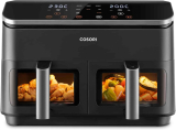 Cosori Freidora de Aire con Doble Cesta 8,5L Air Fryer, Capacidad Adecuada, 10 en 1