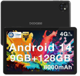DOOGEE T10W Tablet 10 Pulgadas, Android 14 Tablet, 8000mAh Dual 4G LTE + 5G WiFi, Tableta 128GB