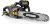Motosierra Eléctrica de 2400W -DOVAMAN DCS01A, 40cm Barra y Cadena Oregon, 15m/s Velocidad de Cadena, Freno Mecánico y 2 Cadenas