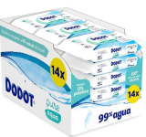 Dodot toallitas Aqua Pure para Bebé – 99% Agua, 864 Toallitas, 18 Paquetes de 48 unidades en oferta