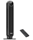 Dreo 28dB Ventilador de torre Nomad One, 90°, 4 velocidades – Ventilador de pie silencioso con mando a distancia