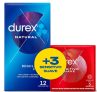 Durex Duplo Natural Plus y Sensitivo Suave – 15 Unidades