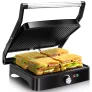 Aigostar Calore 30HHK – Parrilla Eléctrica para 4 sandwich o lo que quieras!