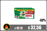 Ariel Quitamanchas Todo En Uno PODS, 80 Lavados