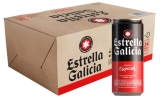 Cerveza Estrella Galicia Especial, Lager Especial, Pack de 24 Latas x 33 cl, muy barata en Amazon